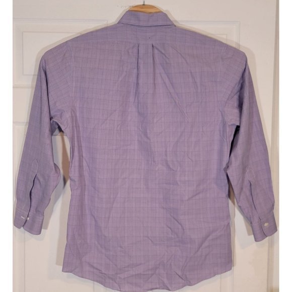 Men's Button-Down Dress/Casual‎ Long Sleeve Brooks Brothers Shirt Size Medium - Picture 3 of 6